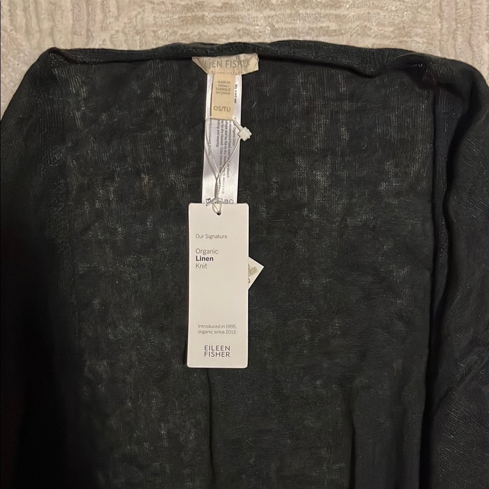 Eileen Fisher Organic Linen Knit Top